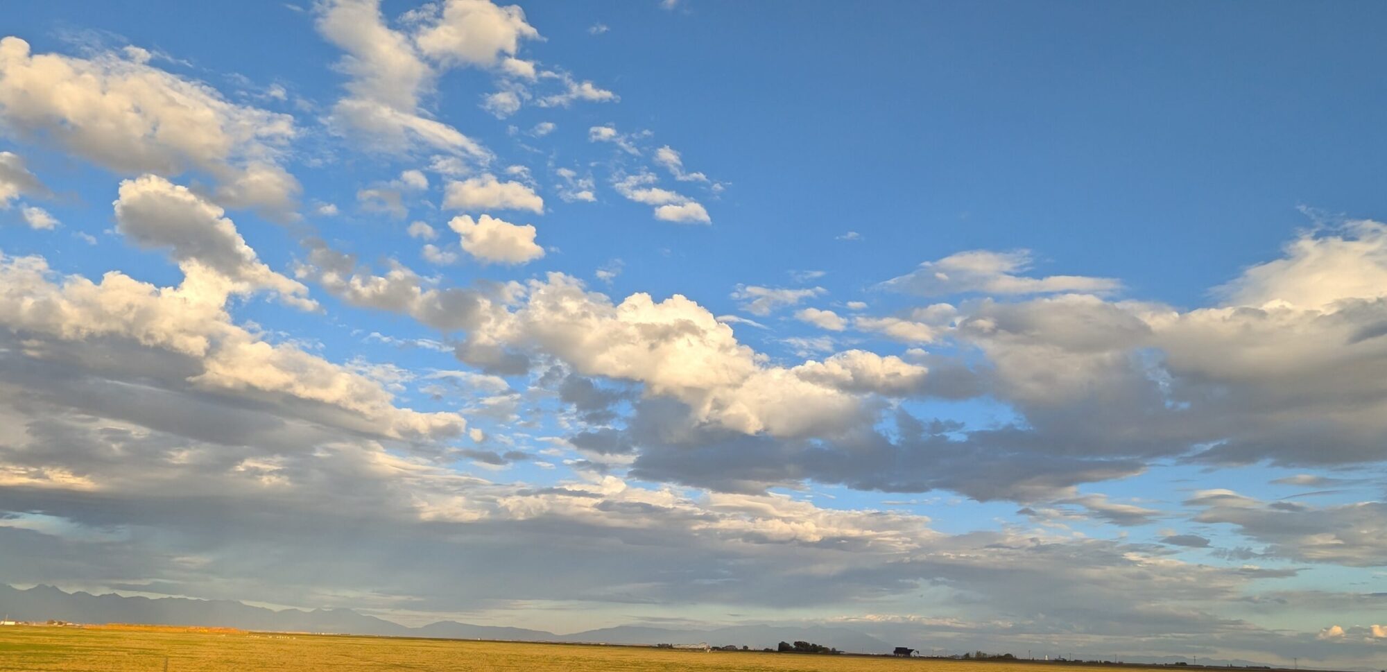 Mountain Range in the distance.